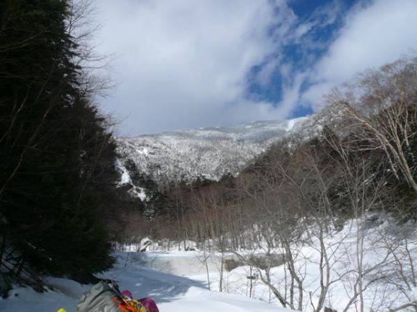 堰堤広場付近にて